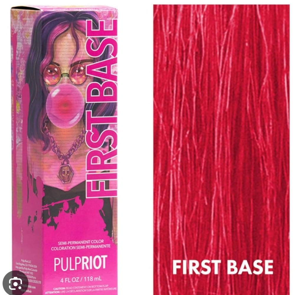 2 Pulp Riot First Base Hair Color - Picture 2 of 4
